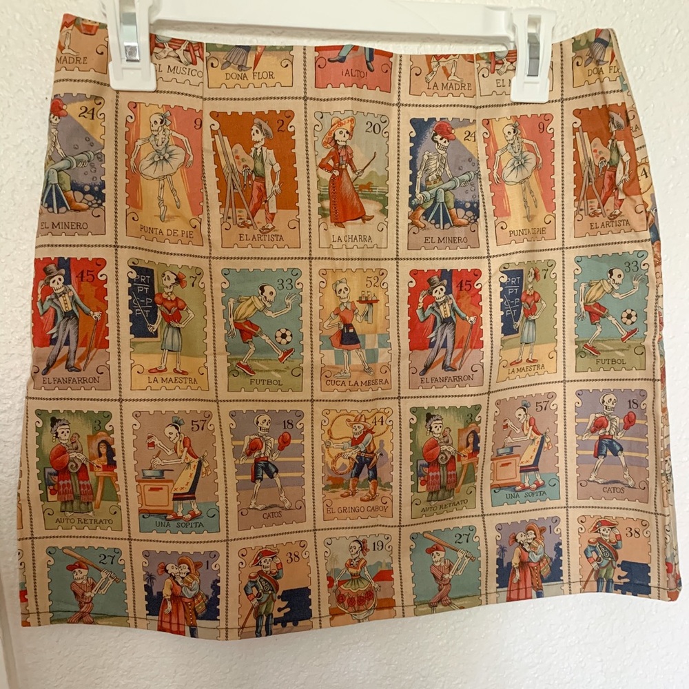 Día De Los Muertos Skirt